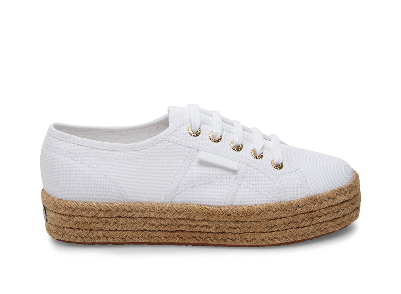 Superga Platform Womens - 2730 Cotropew - White - UPWQY6390